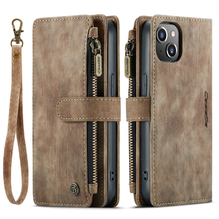 For iPhone 14 Plus CaseMe C30 Multifunctional Phone Leather Case