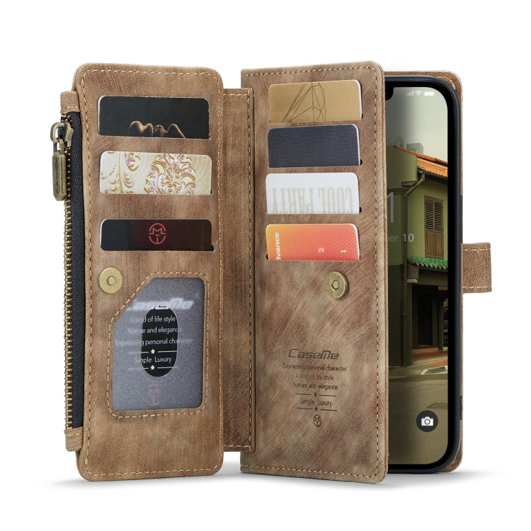 For iPhone 14 Plus CaseMe C30 Multifunctional Phone Leather Case