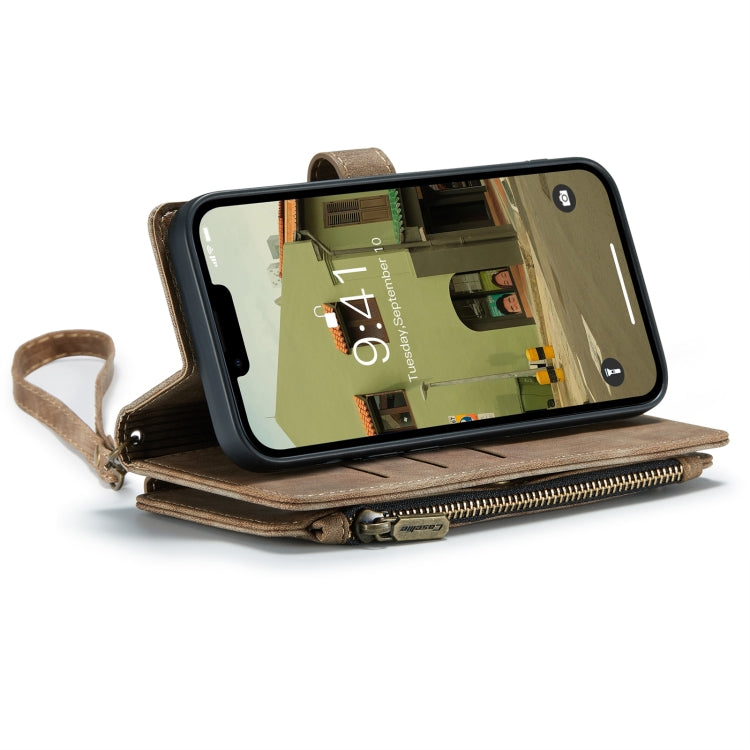 For iPhone 14 Plus CaseMe C30 Multifunctional Phone Leather Case