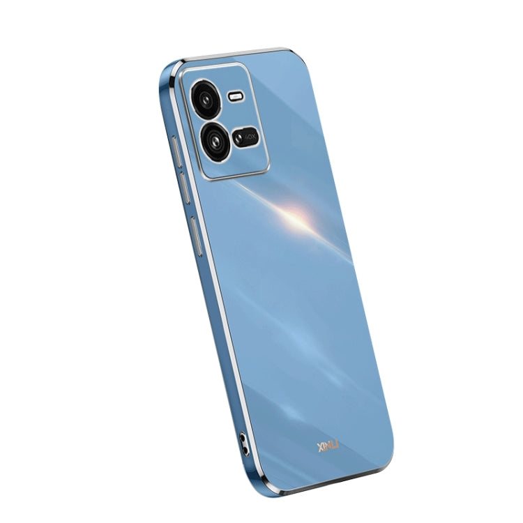 For vivo iQOO 10 Pro XINLI Straight Edge 6D Electroplate TPU Phone Case