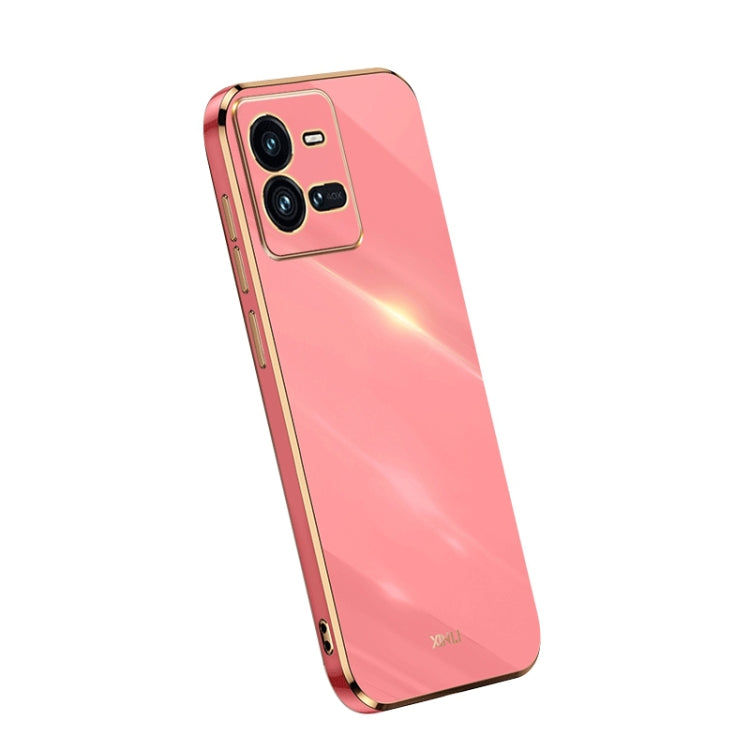 For vivo iQOO 10 Pro XINLI Straight Edge 6D Electroplate TPU Phone Case