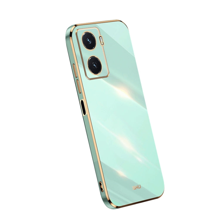 For vivo Y77 5G XINLI Straight Edge 6D Electroplate TPU Phone Case