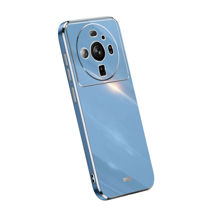For Xiaomi 12S Ultra XINLI Straight Edge 6D Electroplate TPU Phone Case