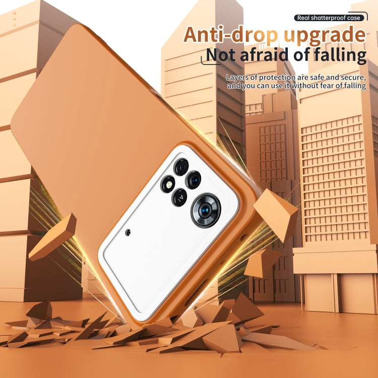 For Xiaomi Poco X4 Pro Lens Protection Skin Feel TPU Phone Case