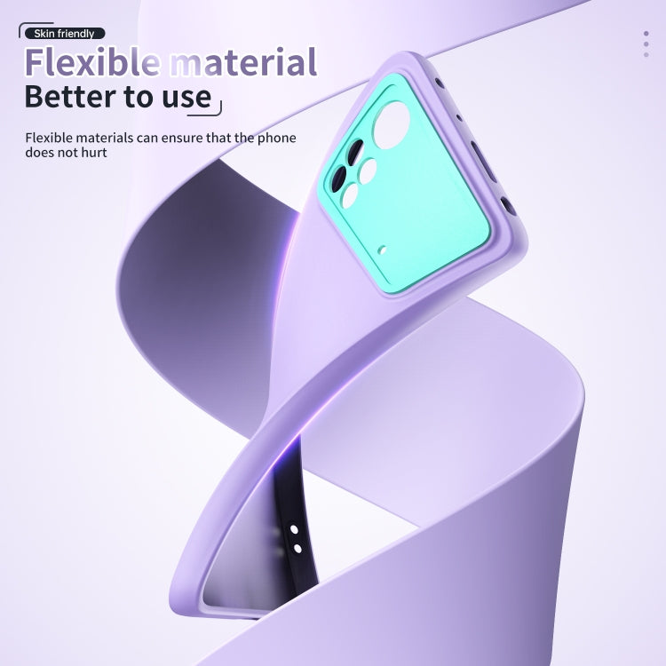 For Xiaomi Poco X4 Pro Lens Protection Skin Feel TPU Phone Case