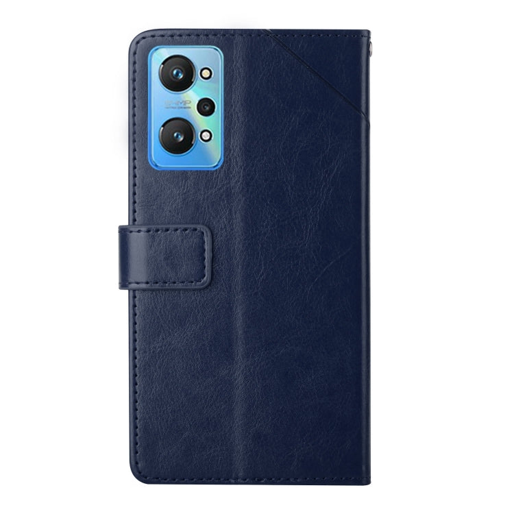 For Realme GT Neo2 HT01 Y-shaped Pattern Flip Leather Phone Case