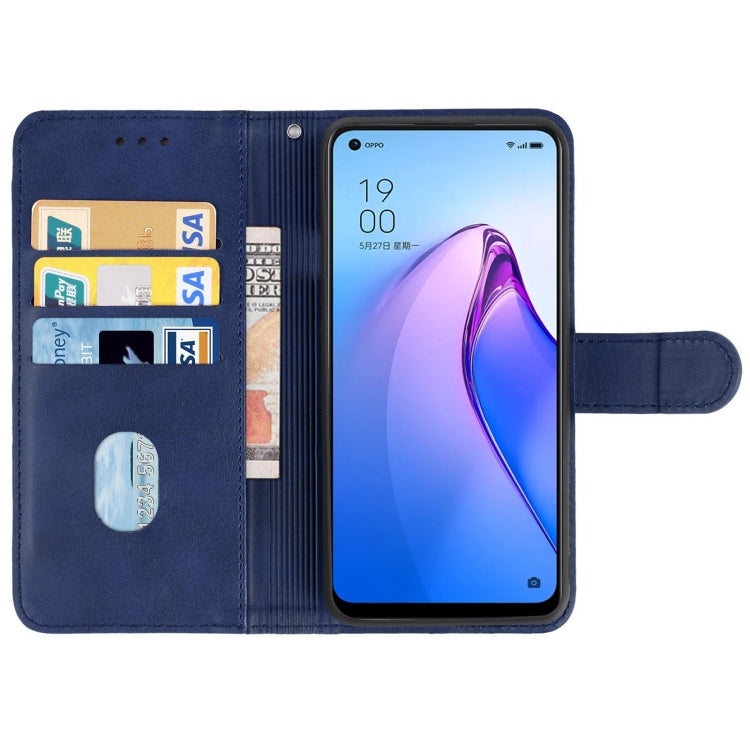 For OPPO Reno8 4G Leather Phone Case