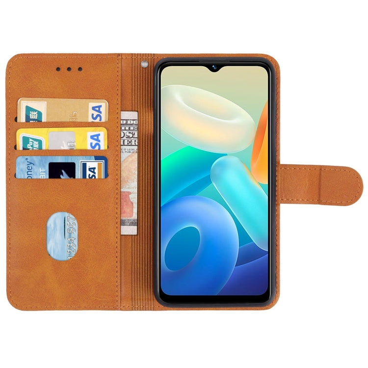 For vivo Y02s / Y16 Leather Phone Case