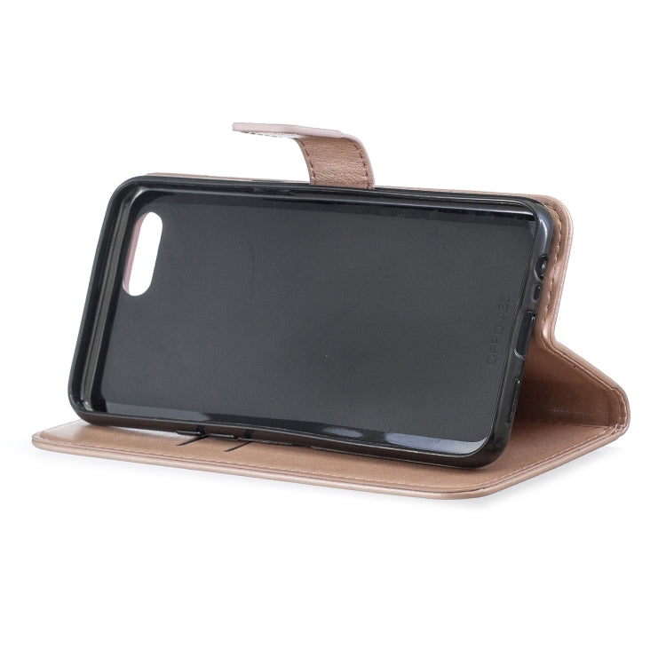 For OPPO A5 Plum Blossom Pattern Left and Right Flip Leather Case with Bracket & Card Slot & Wallet & Lanyard