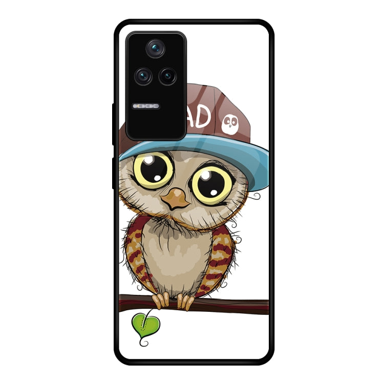 For Xiaomi Redmi K40S Colorful Painted Glass Phone Case