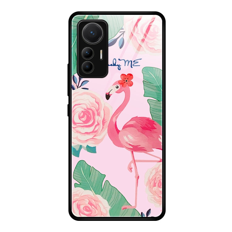 For Xiaomi 12 Lite Colorful Painted Glass Phone Case