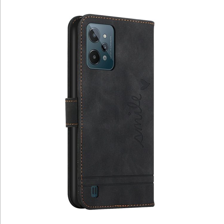For Realme C31 Retro Skin Feel Horizontal Flip Leather Phone Case