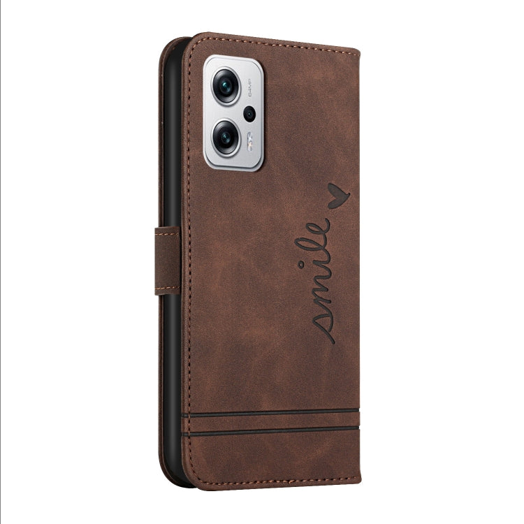 For Xiaomi Redmi Note 11T Pro Retro Skin Feel Horizontal Flip Leather Phone Case