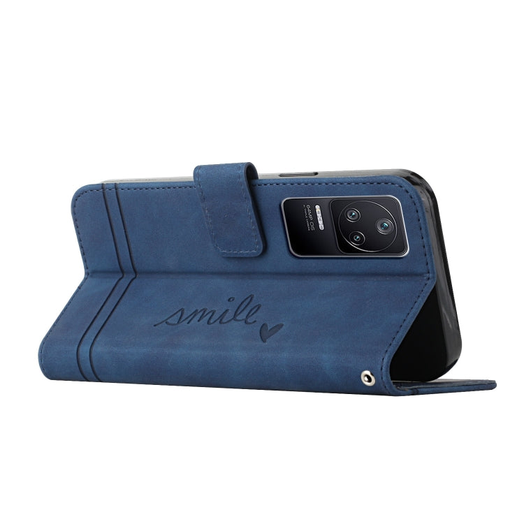 For Xiaomi Poco F4 Retro Skin Feel Horizontal Flip Leather Phone Case