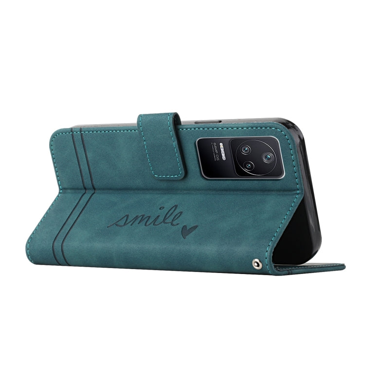 For Xiaomi Poco F4 Retro Skin Feel Horizontal Flip Leather Phone Case