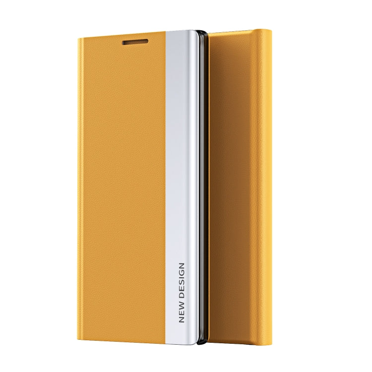 For Xiaomi 12 Lite Side Electroplated Magnetic Leather Phone Case with Holder