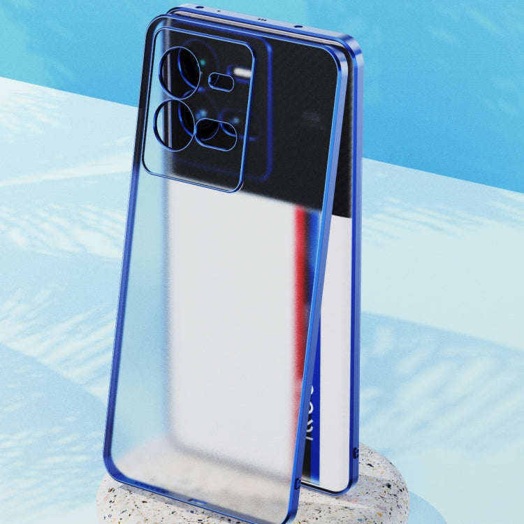 For vivo iQOO 10 Electroplated Frosted Phone Case