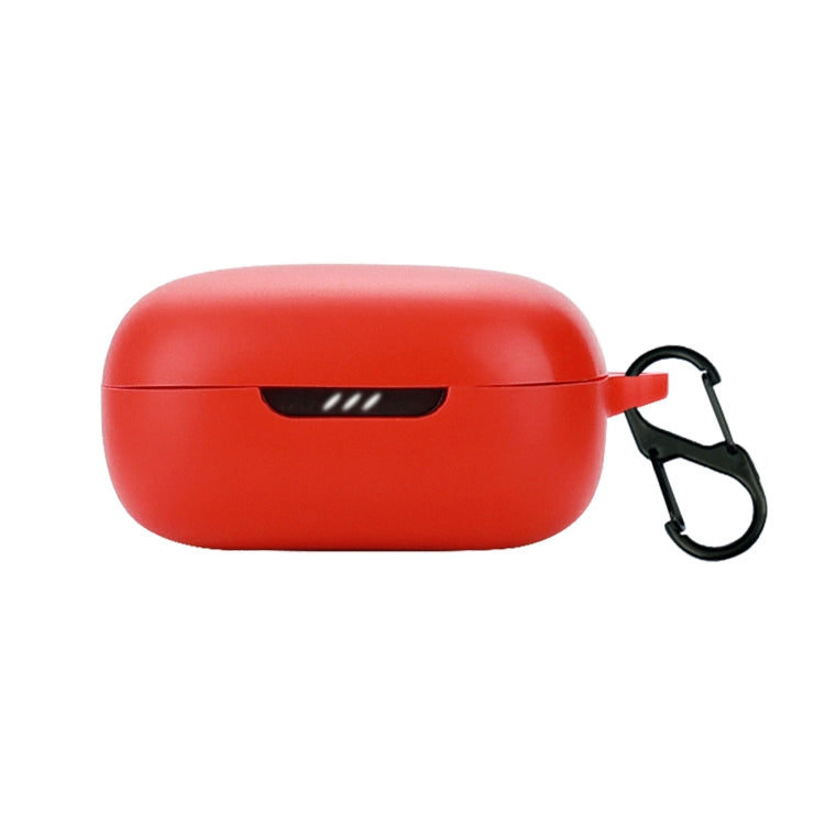 Silicone Bluetooth Earphone Case with Carabiner For JBL Live Pro 2