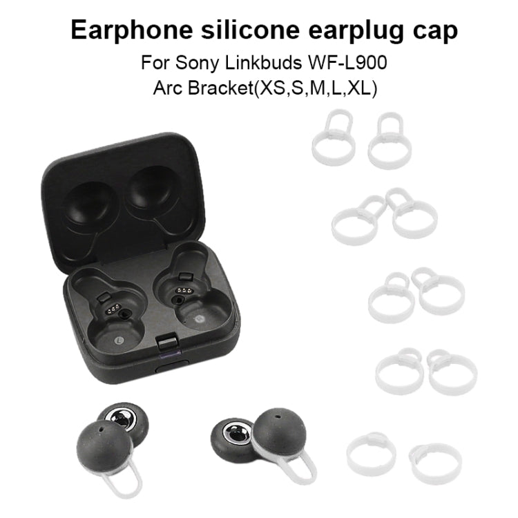 Bluetooth Headset Silicone Ear Cap Set For Sony LinkBuds WF-L900
