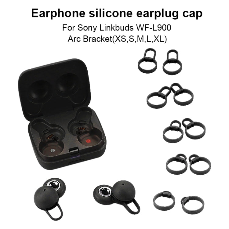 Bluetooth Headset Silicone Ear Cap Set For Sony LinkBuds WF-L900