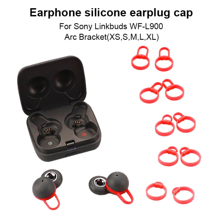 Bluetooth Headset Silicone Ear Cap Set For Sony LinkBuds WF-L900