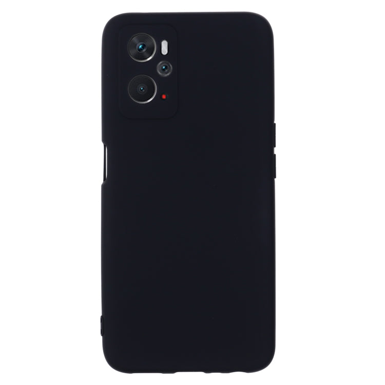 For OPPO K10 4G Pure Color Liquid Silicone Shockproof Full Coverage Phone Case