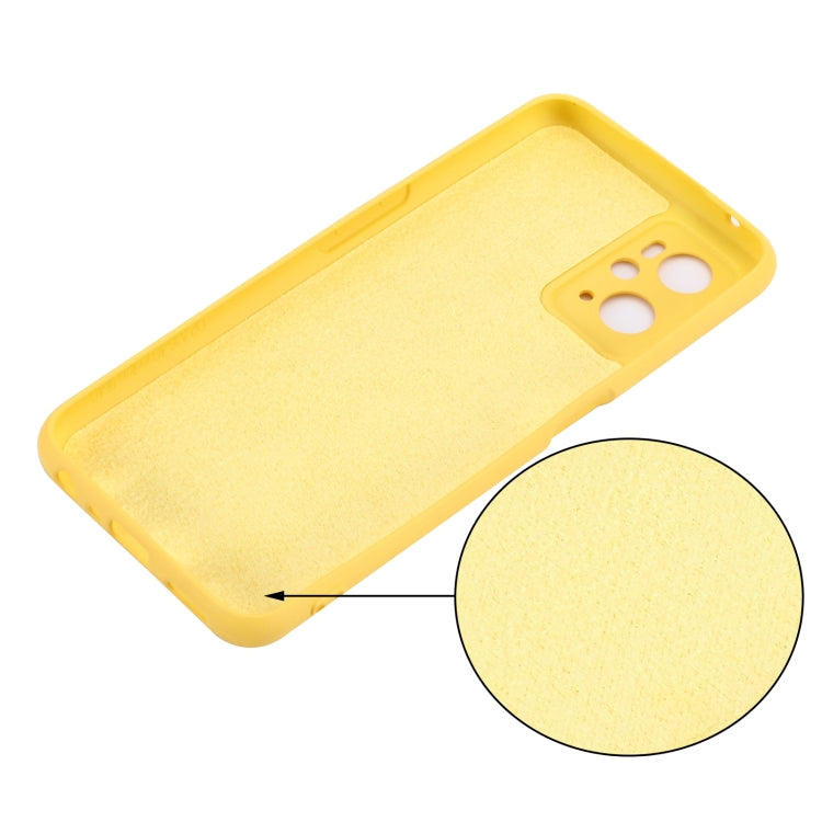 For OPPO K10 4G Pure Color Liquid Silicone Shockproof Full Coverage Phone Case