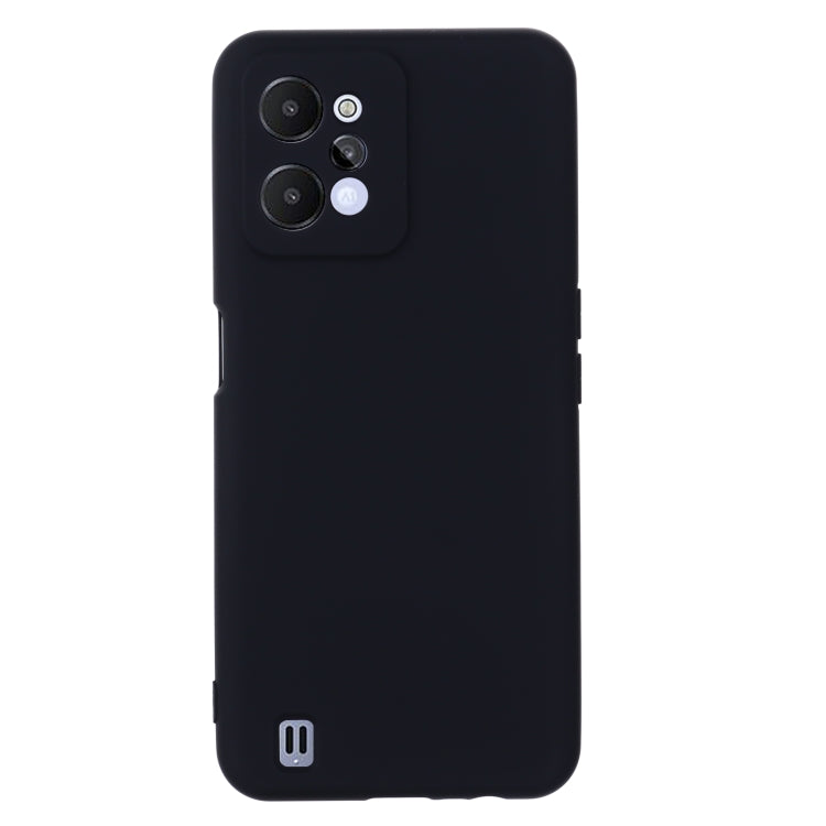 For Realme C31 4G Pure Color Liquid Silicone Shockproof Full Coverage Phone Case