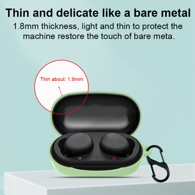 Pure Color Bluetooth Earphone Silicone Case For Sony WF-XB700