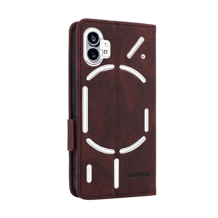 For Nothing Phone 1 Magnetic Clasp Flip Leather Phone Case