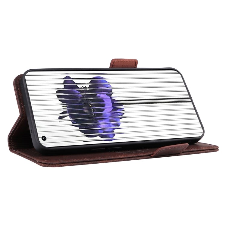 For Nothing Phone 1 Magnetic Clasp Flip Leather Phone Case