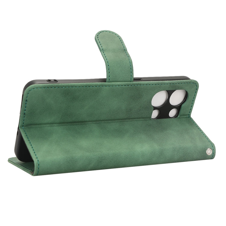 For OPPO Reno8 5G Skin Feel Magnetic Flip Leather Phone Case