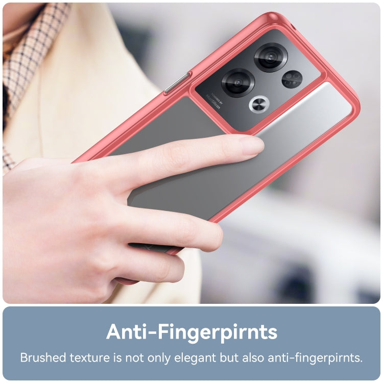 For OPPO Reno8 Pro India Colorful Series Acrylic + TPU Phone Case