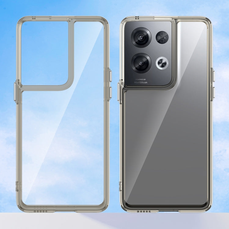 For OPPO Reno8 Pro India Colorful Series Acrylic + TPU Phone Case