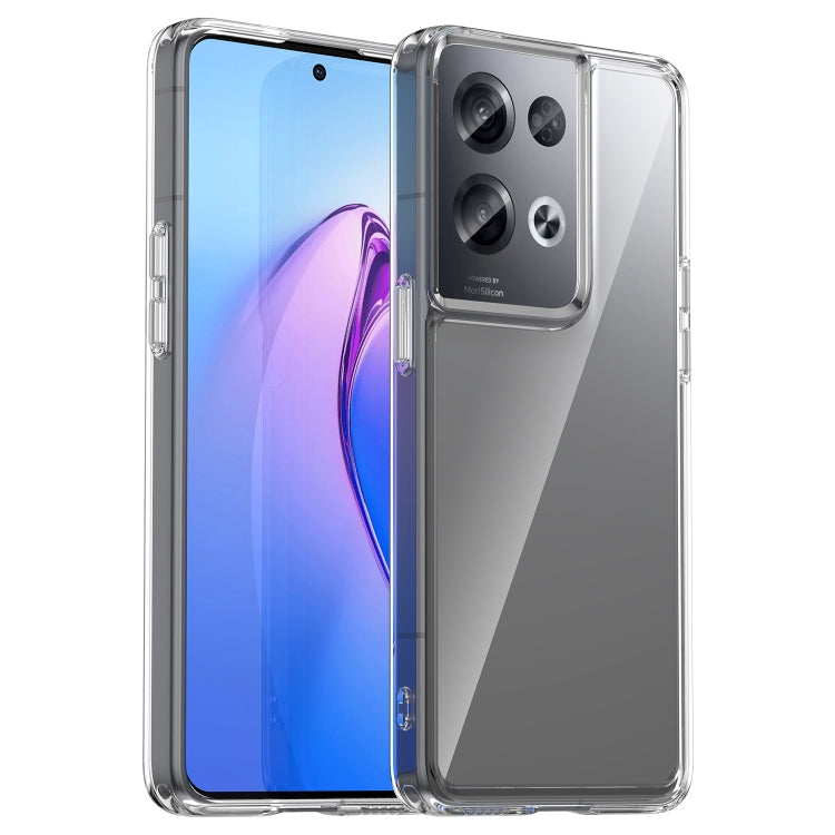 For OPPO Reno8 Pro India Colorful Series Acrylic + TPU Phone Case