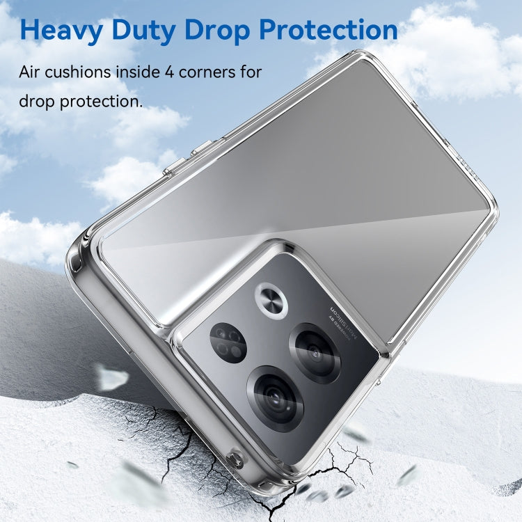 For OPPO Reno8 Pro India Colorful Series Acrylic + TPU Phone Case