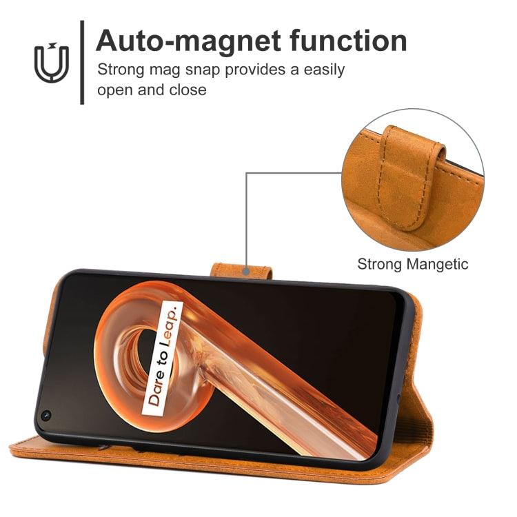 For Realme 9i 5G Leather Phone Case