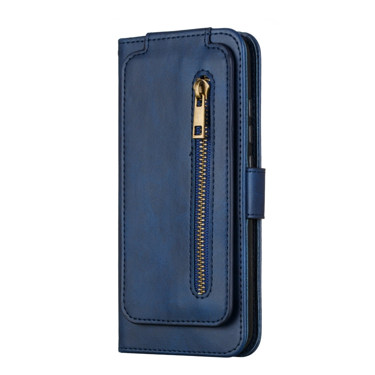 For Xiaomi Mi CC9e Nine Card Zipper Bag Horizontal Flip Leather Case With Holder & Card Slots & Frame