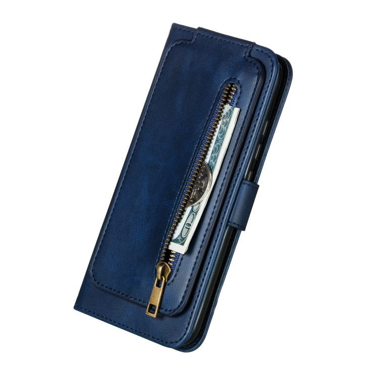 For Xiaomi Mi CC9e Nine Card Zipper Bag Horizontal Flip Leather Case With Holder & Card Slots & Frame