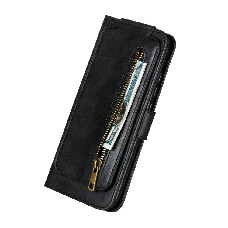 For Xiaomi Mi CC9e Nine Card Zipper Bag Horizontal Flip Leather Case With Holder & Card Slots & Frame