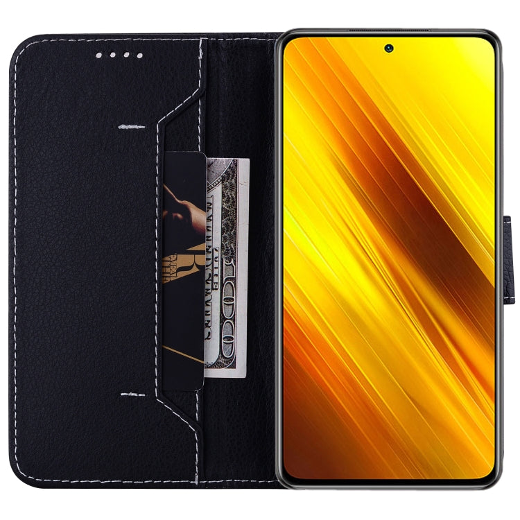 For Xiaomi Poco X3 NFC / X3 / X3 Pro Litchi RFID Leather Phone Case