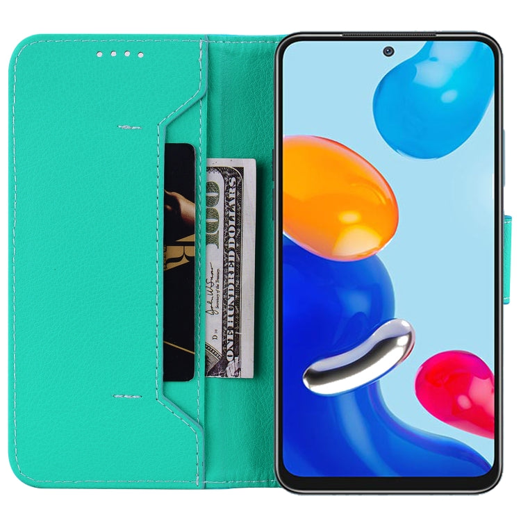 For Xiaomi Redmi Note 10 4G / Note 10S Litchi RFID Leather Phone Case