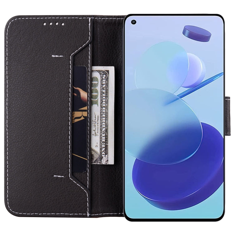 For Xiaomi Mi 11 Lite 5G / 4G Litchi RFID Leather Phone Case