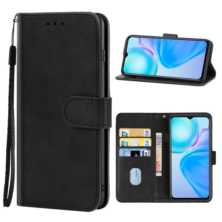 For vivo Y77e Leather Phone Case