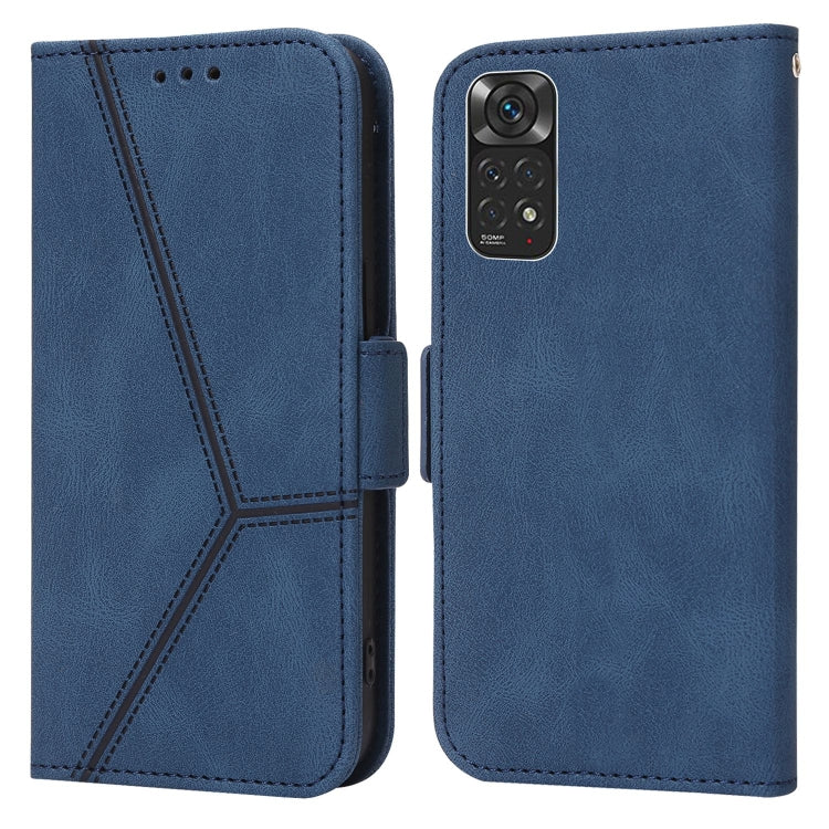 For Xiaomi Redmi Note 11 4G Embossing Stripe RFID Leather Phone Case