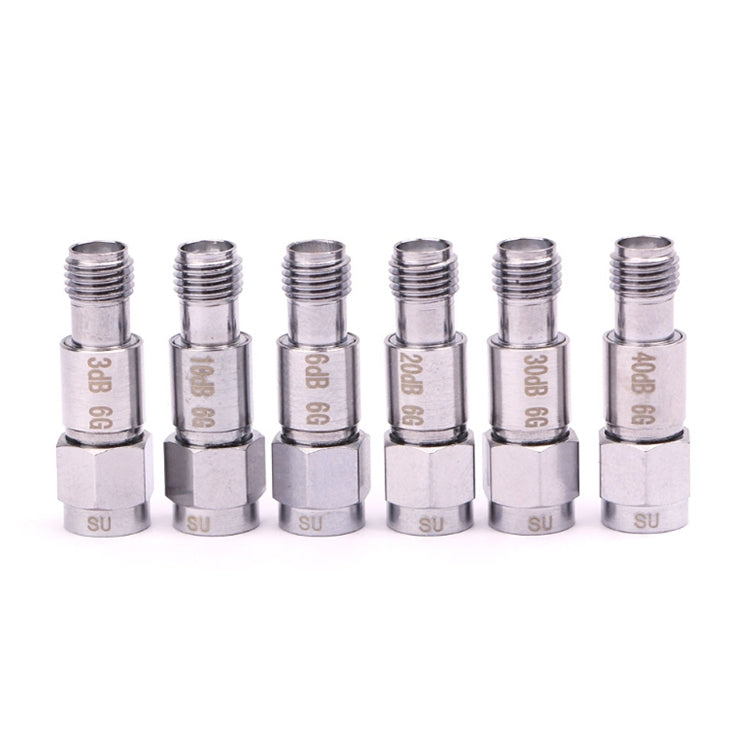 2dBi SMA Attenuator DC-6GHz SMA Coaxial Fixed Connectors