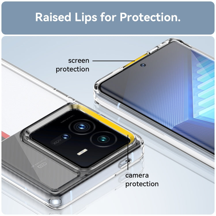 For vivo iQOO 10 Pro Colorful Series Acrylic + TPU Phone Case