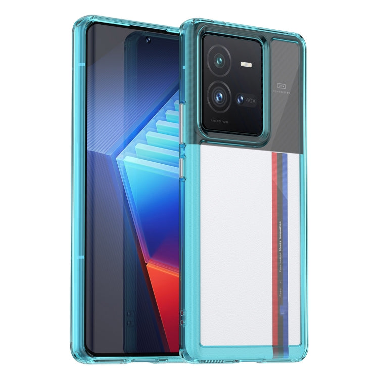 For vivo iQOO 10 Pro Colorful Series Acrylic + TPU Phone Case