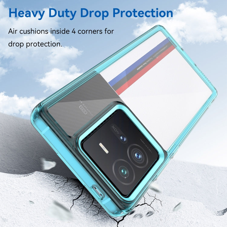 For vivo iQOO 10 Pro Colorful Series Acrylic + TPU Phone Case