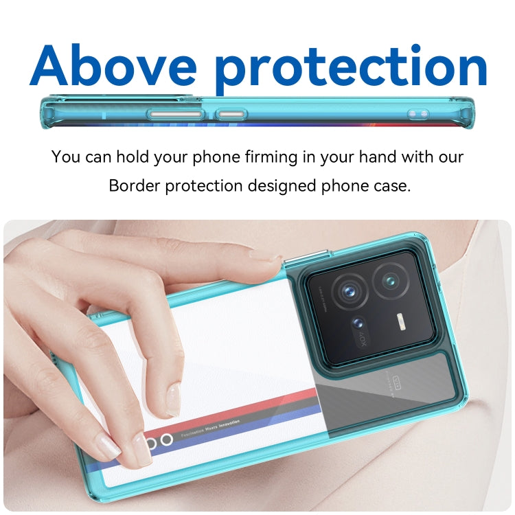 For vivo iQOO 10 Pro Colorful Series Acrylic + TPU Phone Case